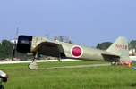 A6M Zero Japanese fighter.