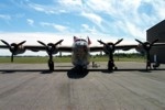 B-24 Liberator front view
