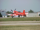 F4U Corsair air racer landing