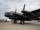 Lancaster bomber port side
