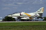 A-4 Skyhawk profile.