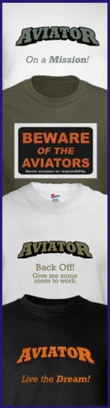 Aviation themed t-shirts and gifts